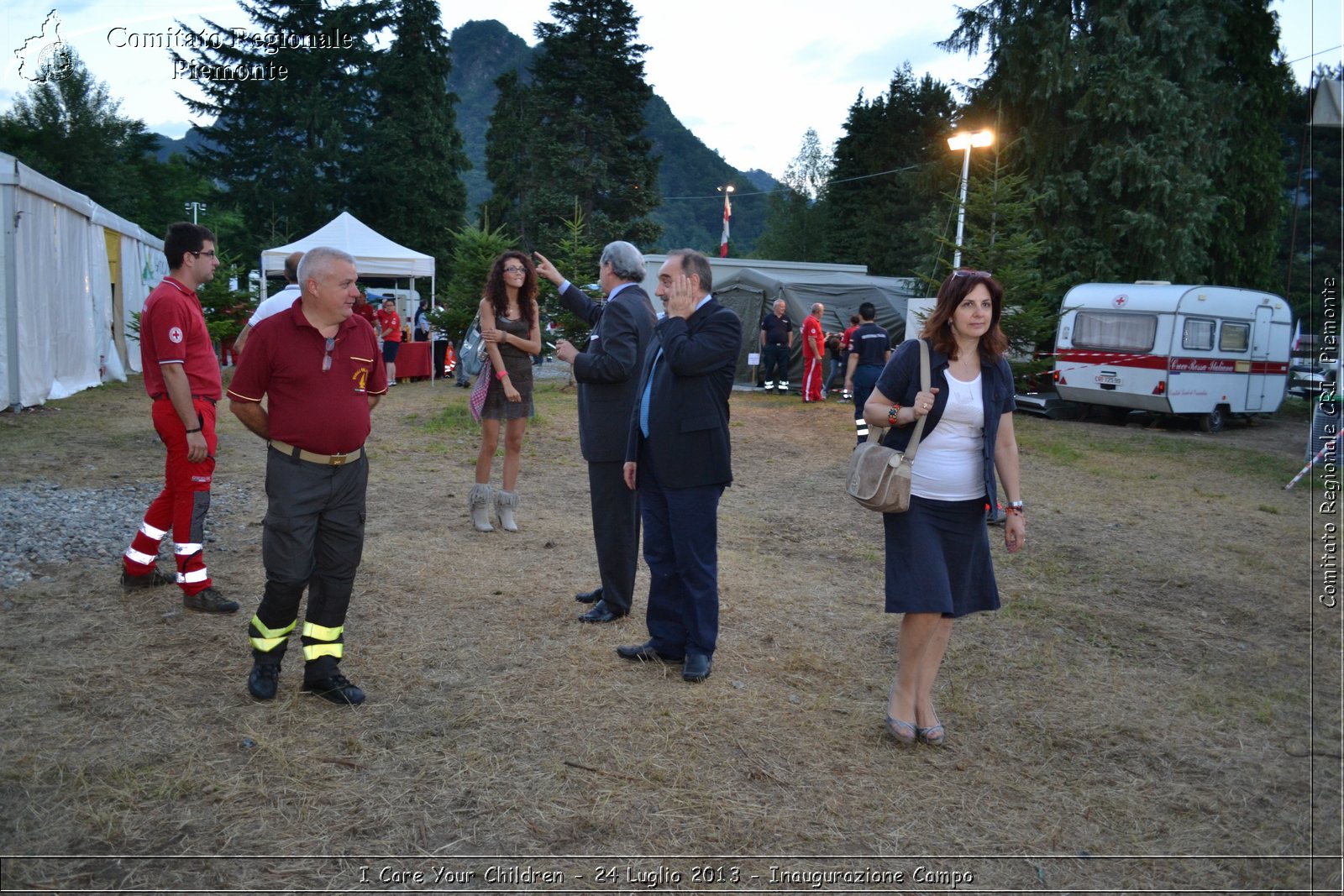 I Care Your Children - 24 Luglio 2013 - Inaugurazione Campo - Croce Rossa Italiana - Comitato Regionale del Piemonte