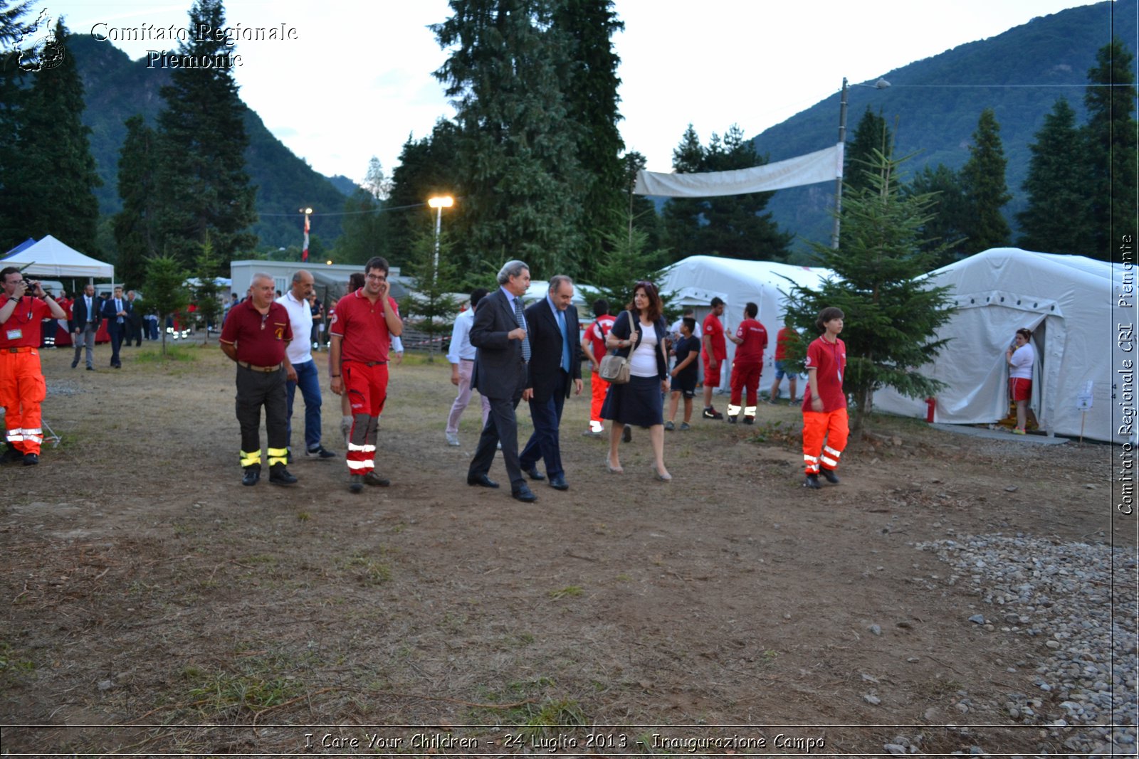 I Care Your Children - 24 Luglio 2013 - Inaugurazione Campo - Croce Rossa Italiana - Comitato Regionale del Piemonte