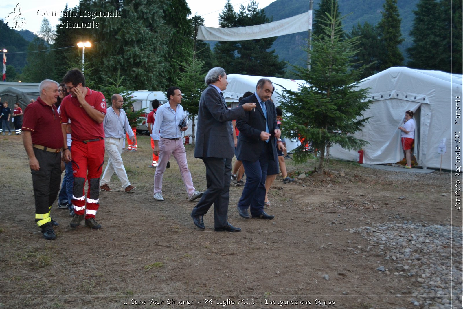 I Care Your Children - 24 Luglio 2013 - Inaugurazione Campo - Croce Rossa Italiana - Comitato Regionale del Piemonte