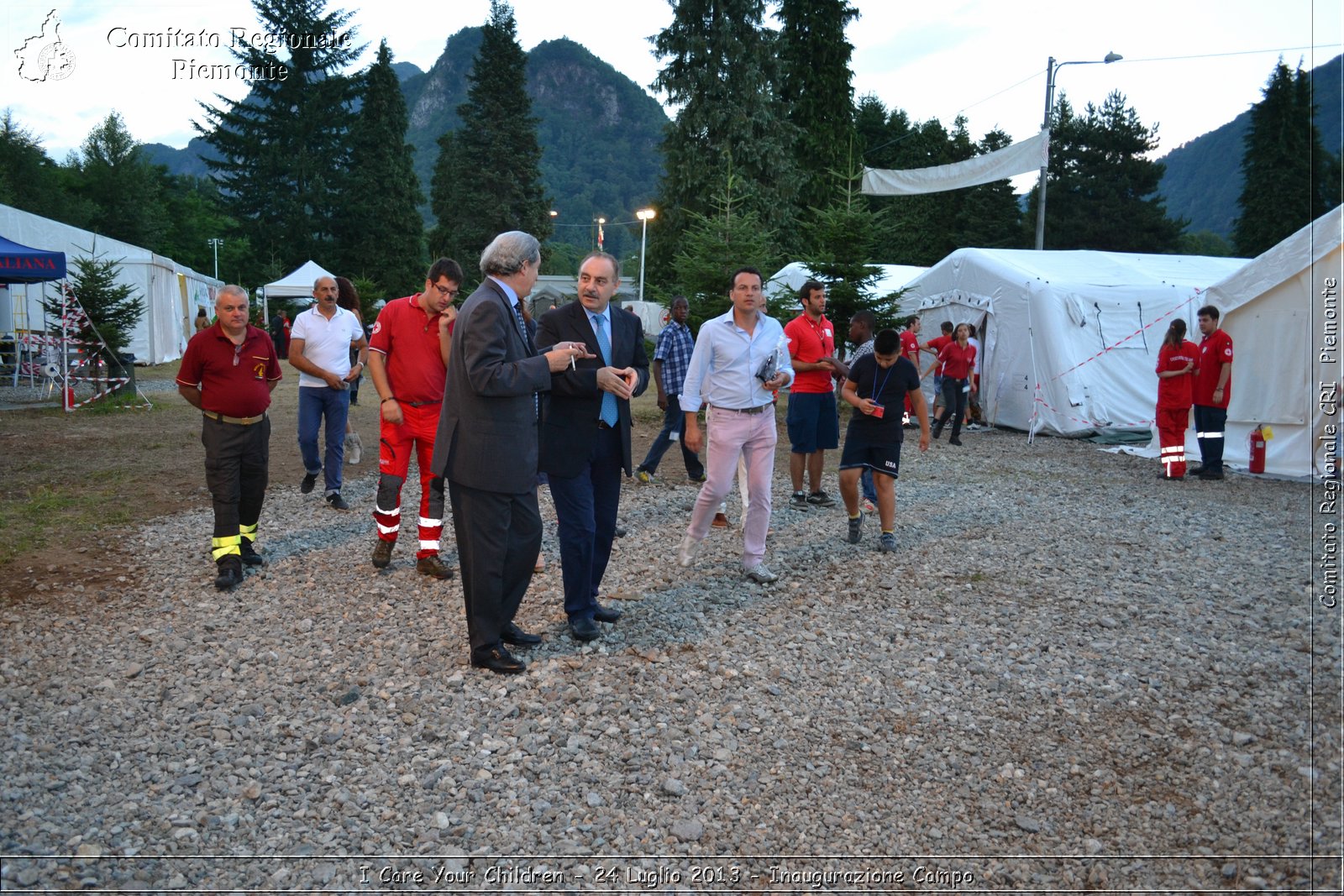 I Care Your Children - 24 Luglio 2013 - Inaugurazione Campo - Croce Rossa Italiana - Comitato Regionale del Piemonte