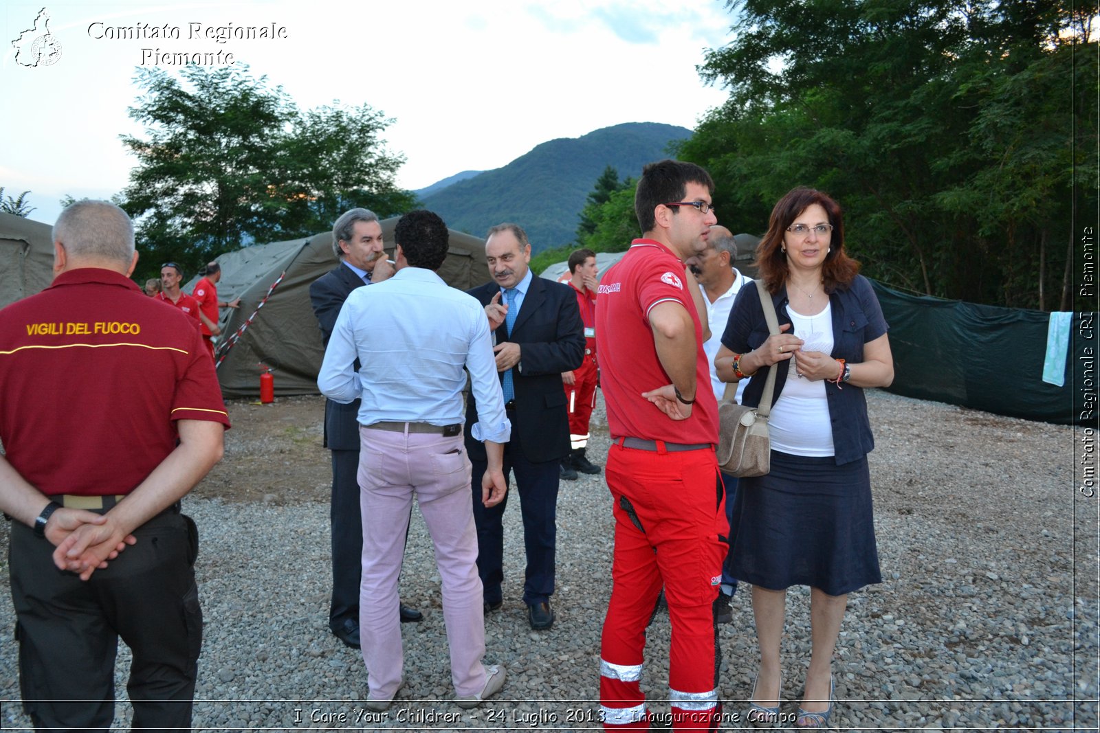 I Care Your Children - 24 Luglio 2013 - Inaugurazione Campo - Croce Rossa Italiana - Comitato Regionale del Piemonte