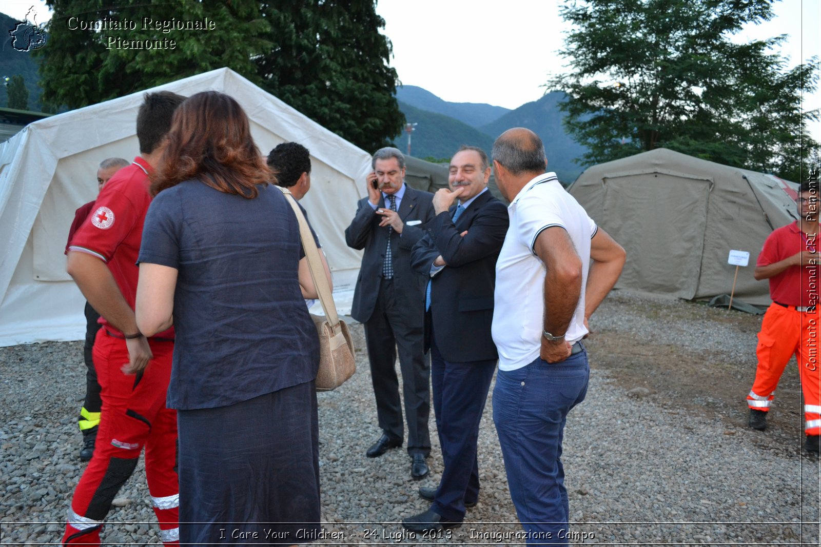 I Care Your Children - 24 Luglio 2013 - Inaugurazione Campo - Croce Rossa Italiana - Comitato Regionale del Piemonte