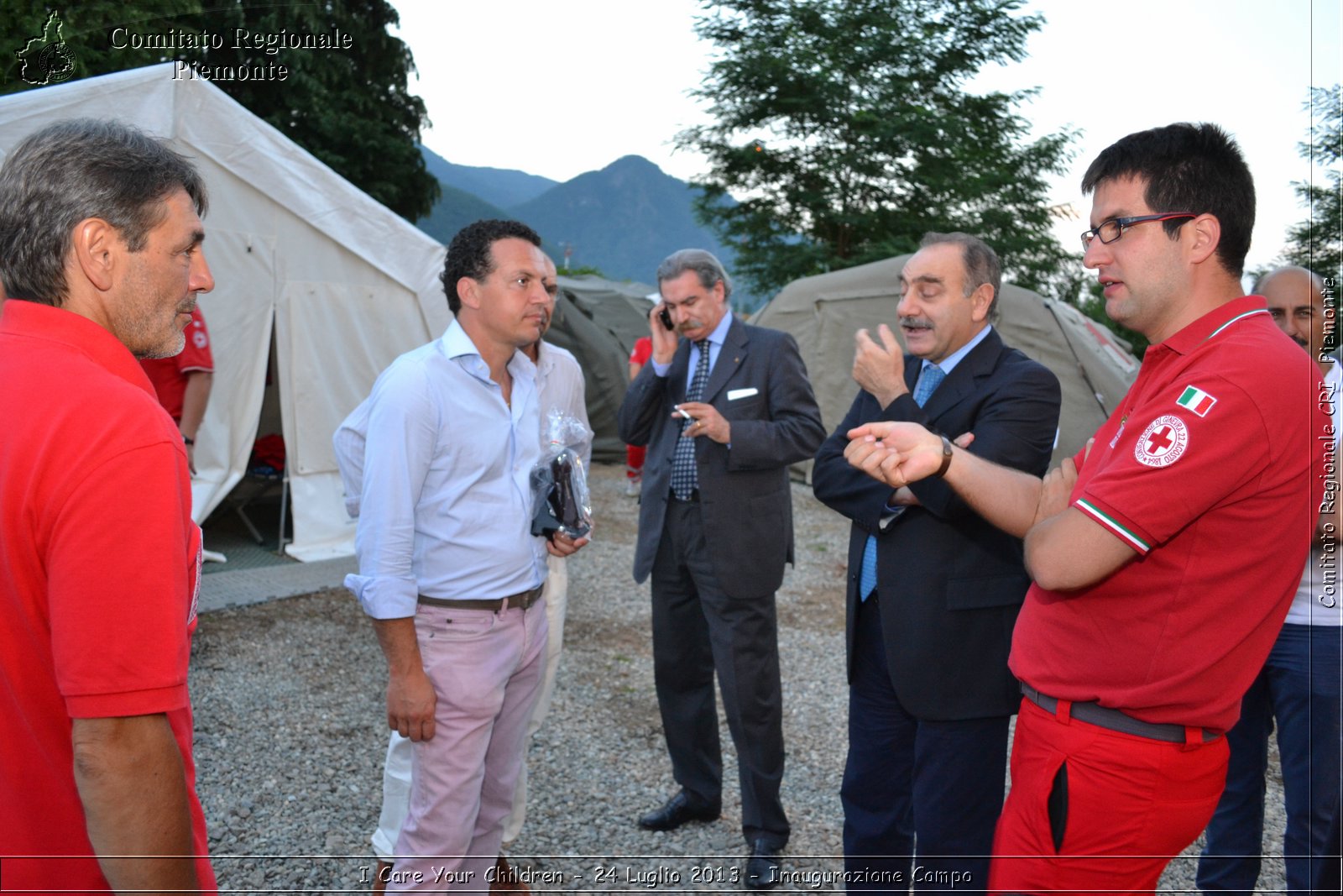 I Care Your Children - 24 Luglio 2013 - Inaugurazione Campo - Croce Rossa Italiana - Comitato Regionale del Piemonte