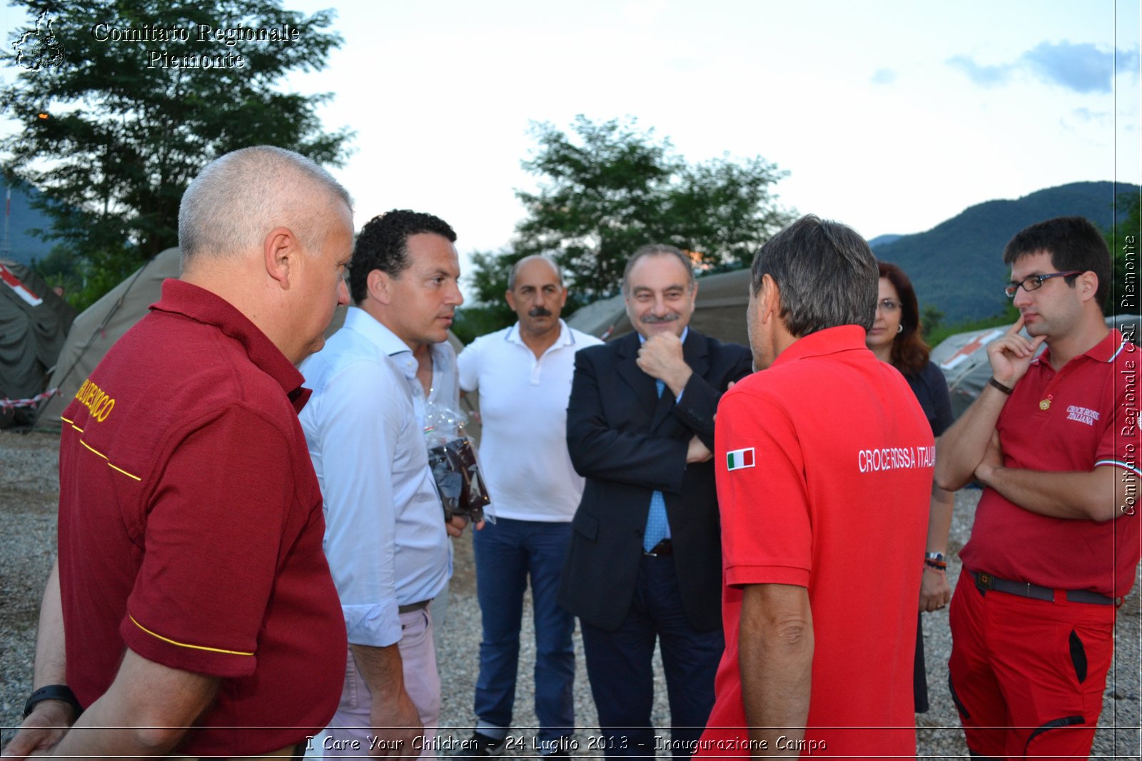 I Care Your Children - 24 Luglio 2013 - Inaugurazione Campo - Croce Rossa Italiana - Comitato Regionale del Piemonte