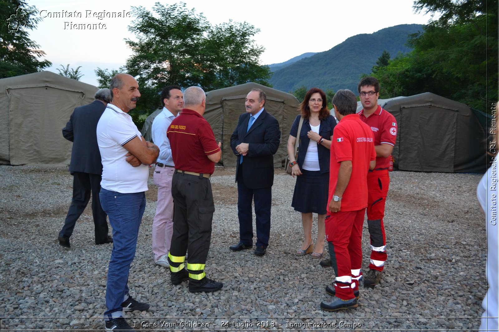 I Care Your Children - 24 Luglio 2013 - Inaugurazione Campo - Croce Rossa Italiana - Comitato Regionale del Piemonte