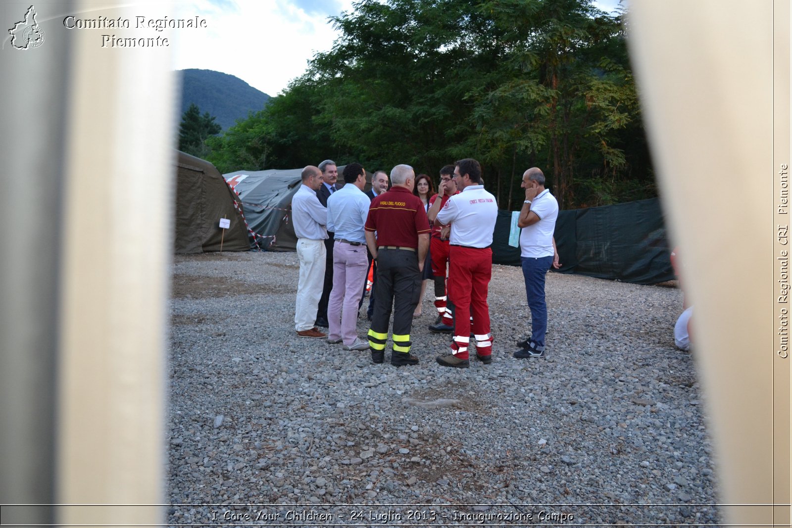 I Care Your Children - 24 Luglio 2013 - Inaugurazione Campo - Croce Rossa Italiana - Comitato Regionale del Piemonte