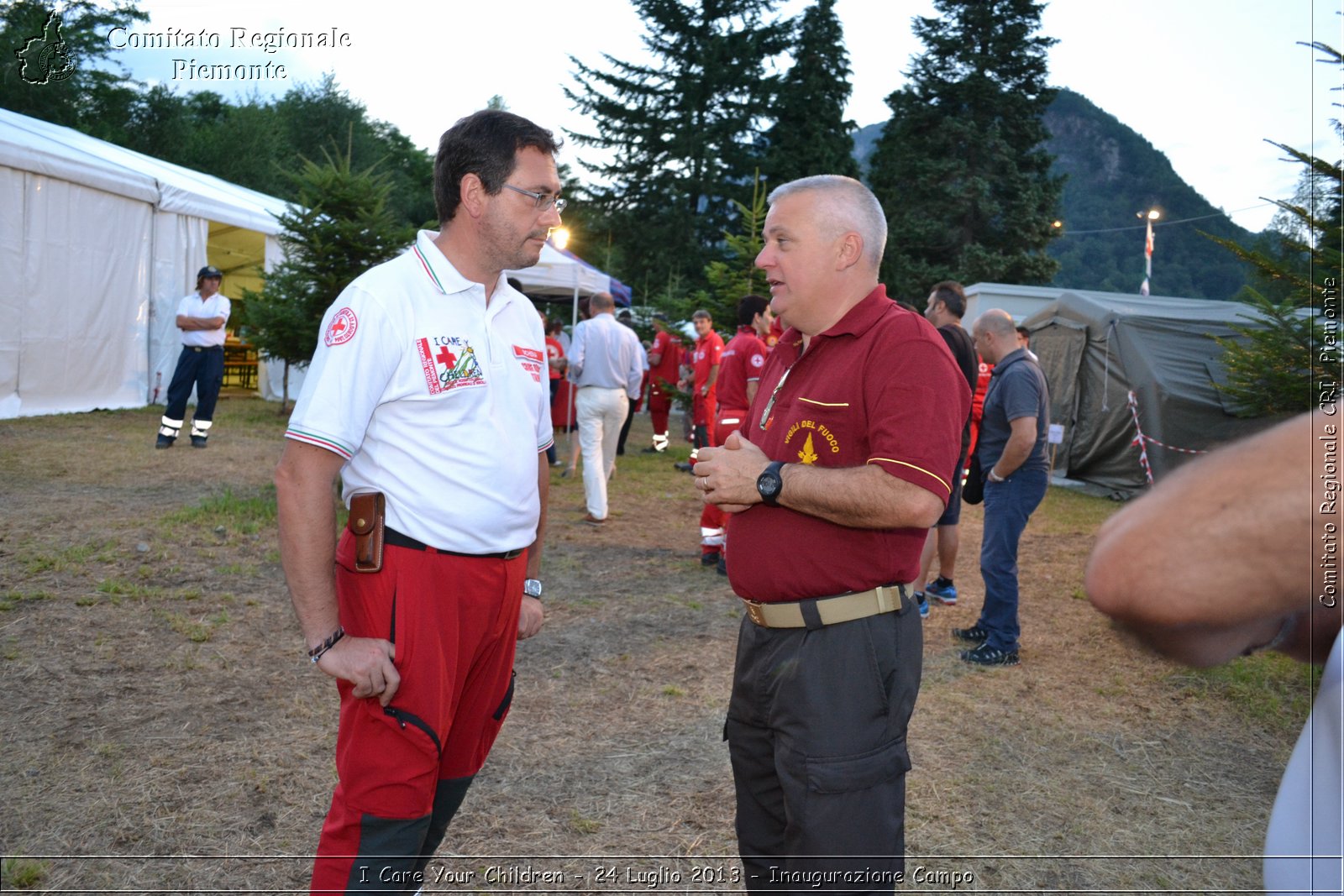 I Care Your Children - 24 Luglio 2013 - Inaugurazione Campo - Croce Rossa Italiana - Comitato Regionale del Piemonte