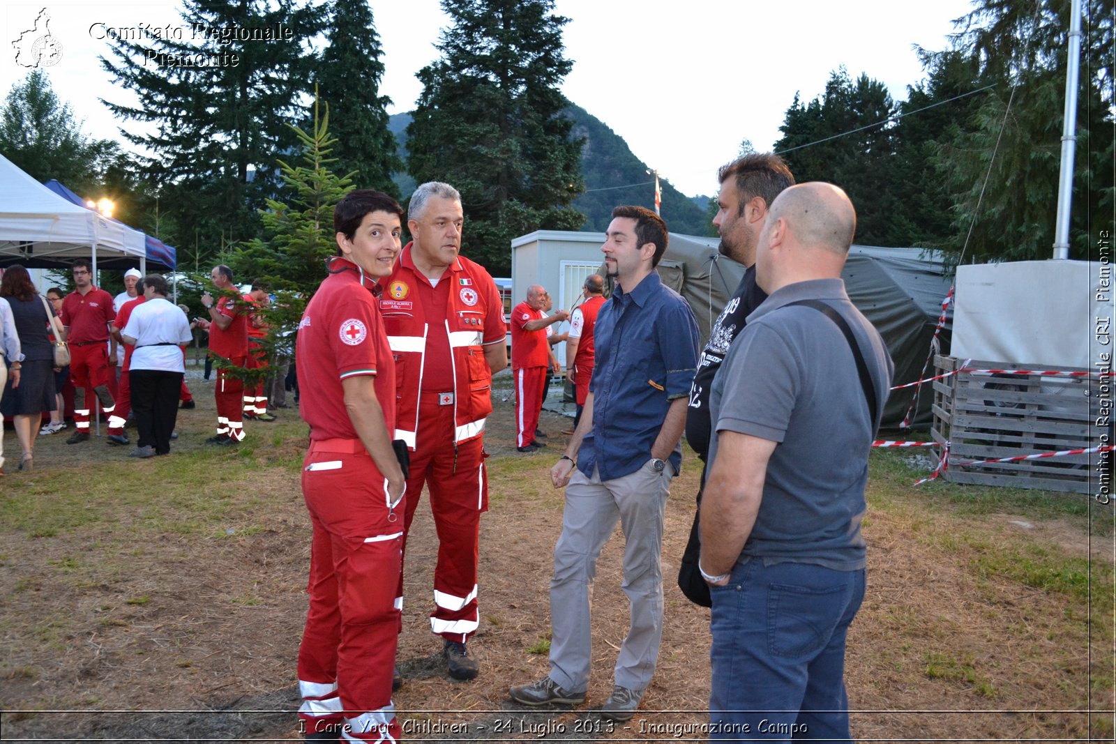 I Care Your Children - 24 Luglio 2013 - Inaugurazione Campo - Croce Rossa Italiana - Comitato Regionale del Piemonte