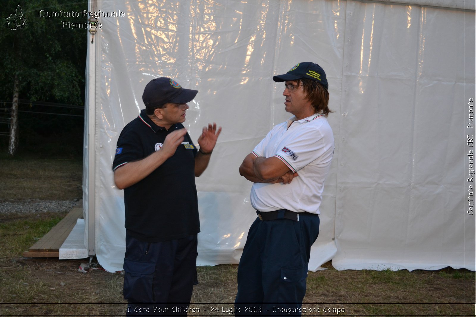 I Care Your Children - 24 Luglio 2013 - Inaugurazione Campo - Croce Rossa Italiana - Comitato Regionale del Piemonte