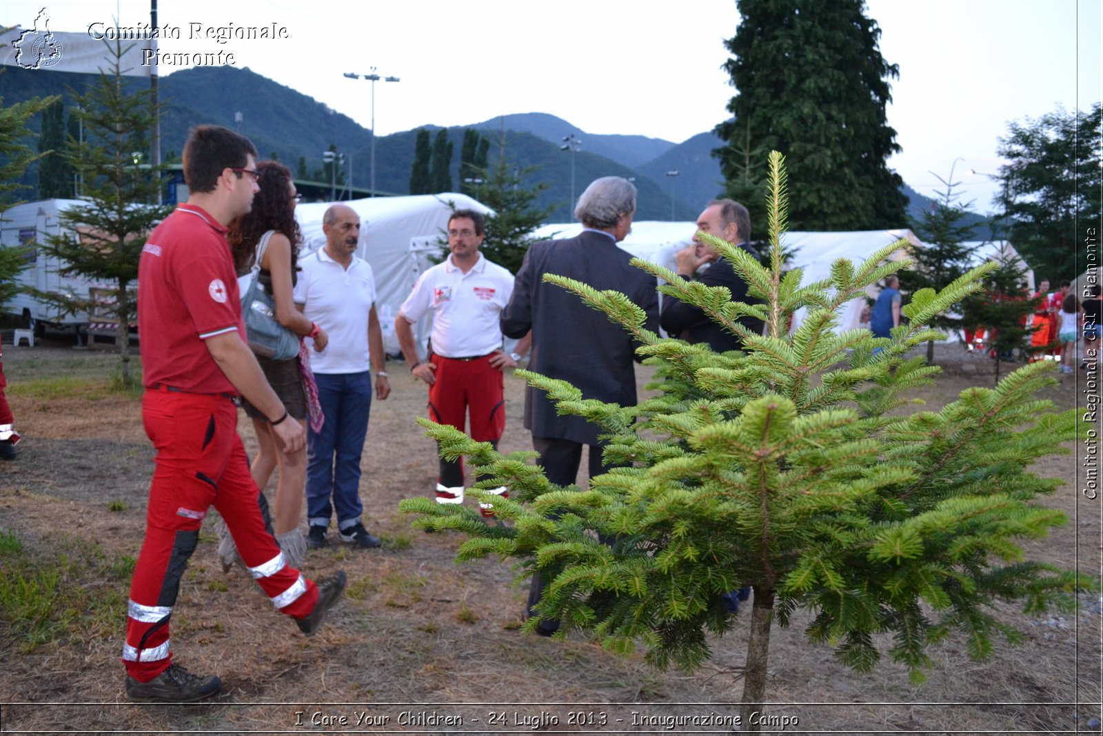 I Care Your Children - 24 Luglio 2013 - Inaugurazione Campo - Croce Rossa Italiana - Comitato Regionale del Piemonte