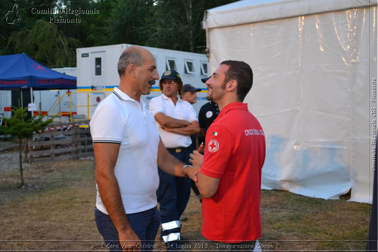 I Care Your Children - 24 Luglio 2013 - Inaugurazione Campo - Croce Rossa Italiana - Comitato Regionale del Piemonte