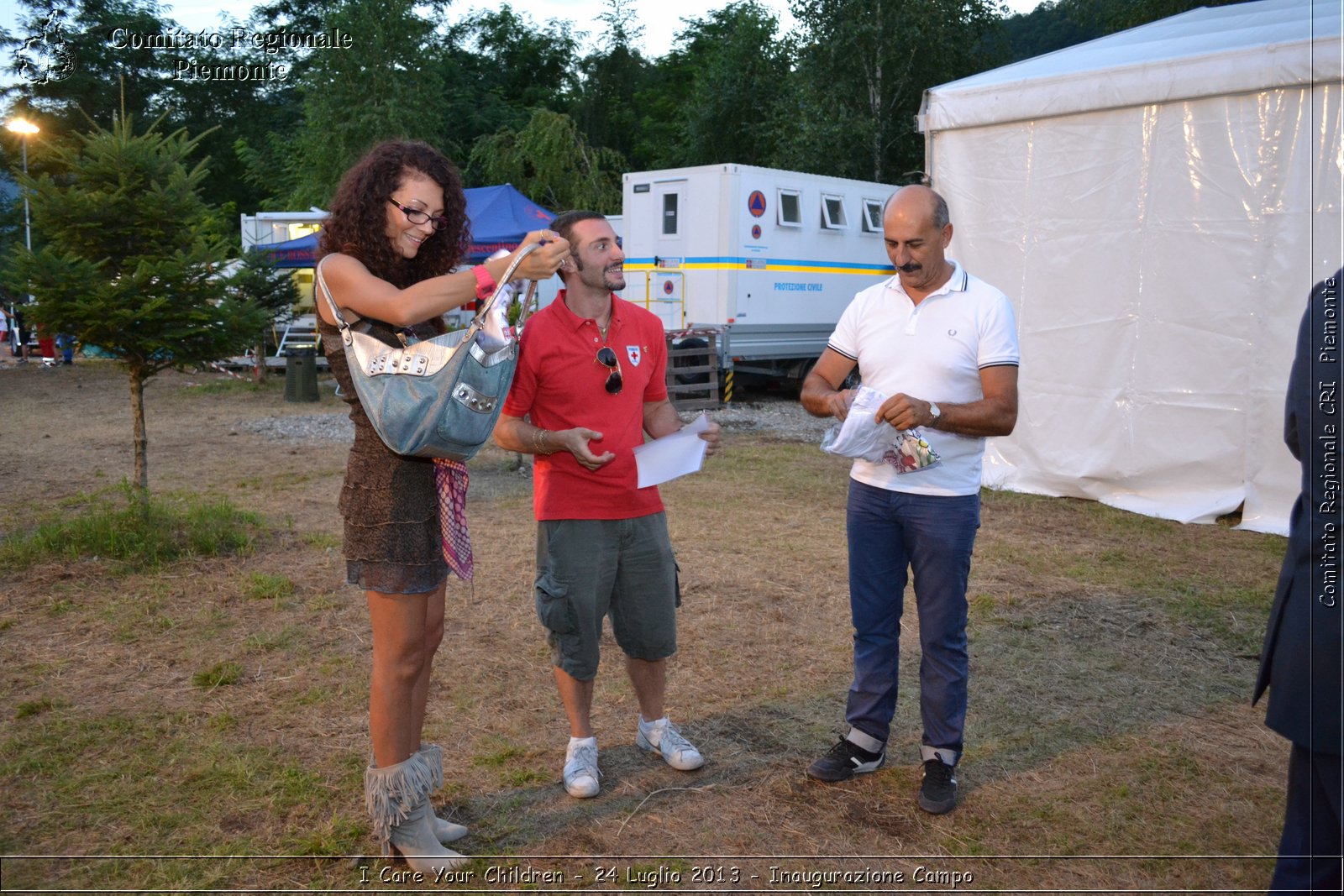 I Care Your Children - 24 Luglio 2013 - Inaugurazione Campo - Croce Rossa Italiana - Comitato Regionale del Piemonte