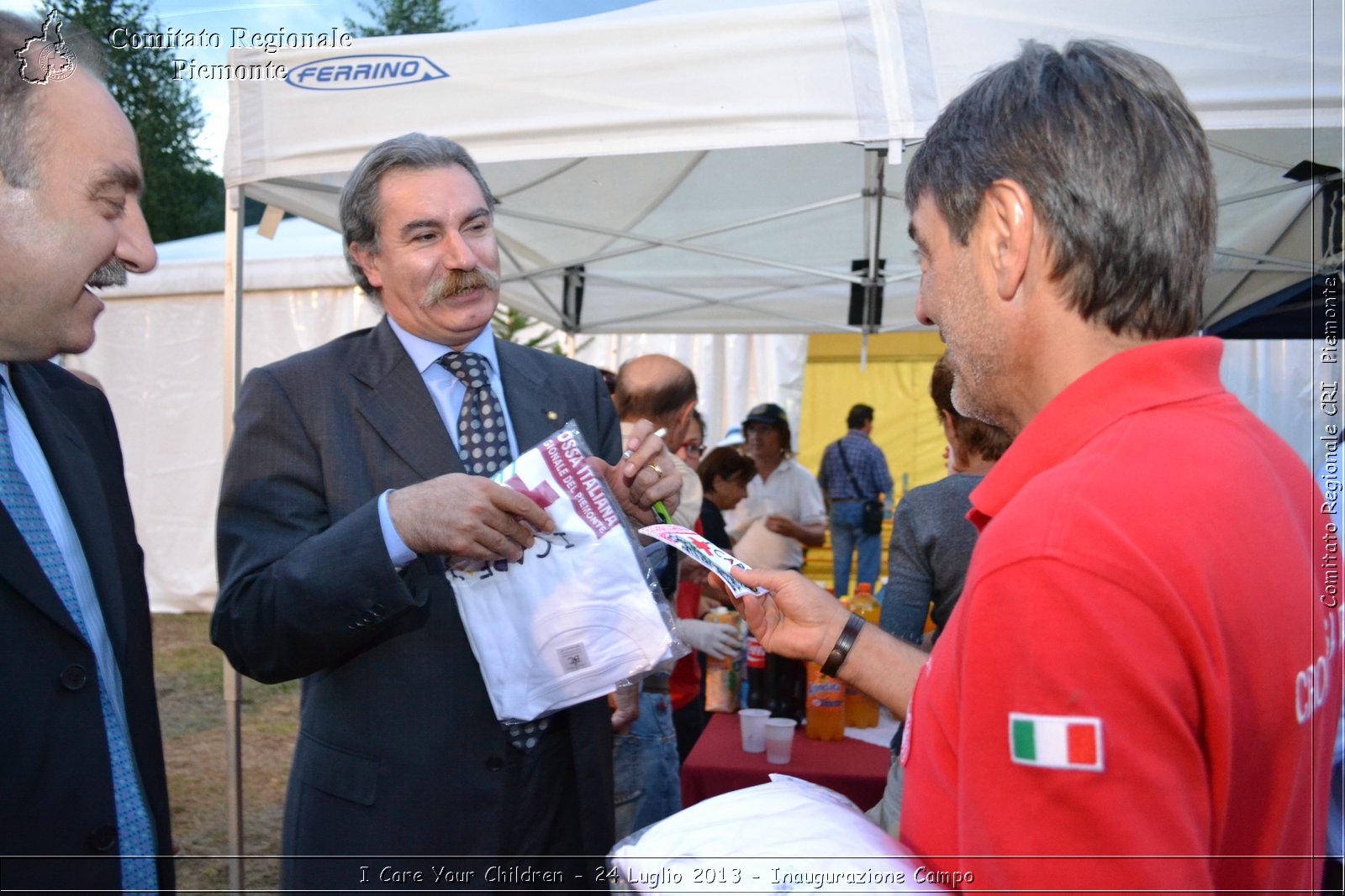 I Care Your Children - 24 Luglio 2013 - Inaugurazione Campo - Croce Rossa Italiana - Comitato Regionale del Piemonte