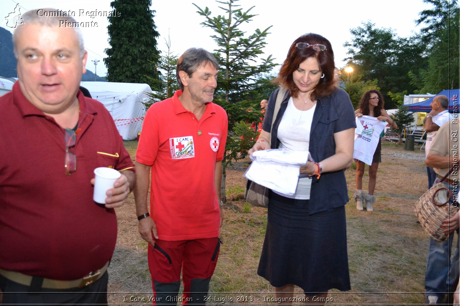 I Care Your Children - 24 Luglio 2013 - Inaugurazione Campo - Croce Rossa Italiana - Comitato Regionale del Piemonte