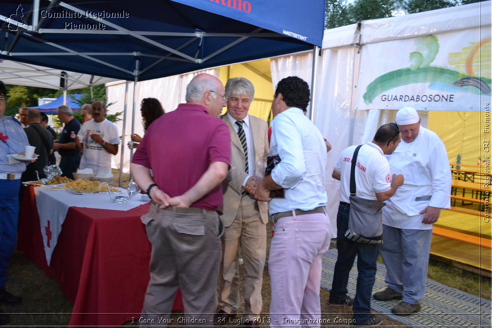 I Care Your Children - 24 Luglio 2013 - Inaugurazione Campo - Croce Rossa Italiana - Comitato Regionale del Piemonte