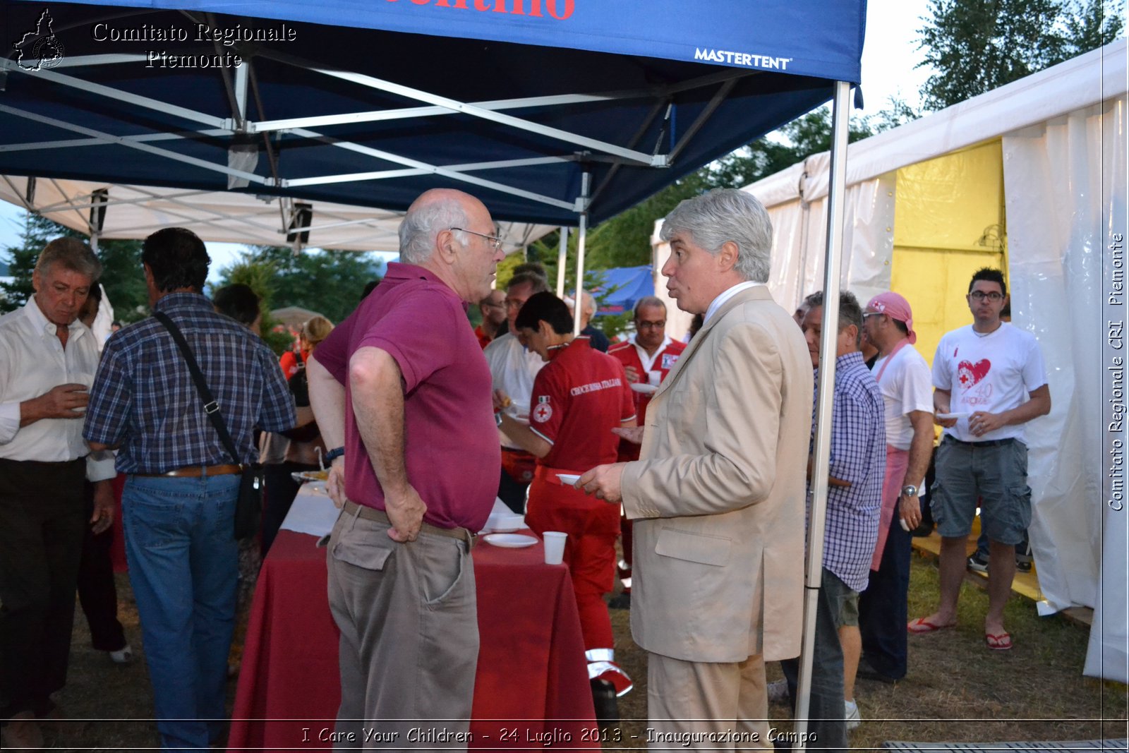 I Care Your Children - 24 Luglio 2013 - Inaugurazione Campo - Croce Rossa Italiana - Comitato Regionale del Piemonte