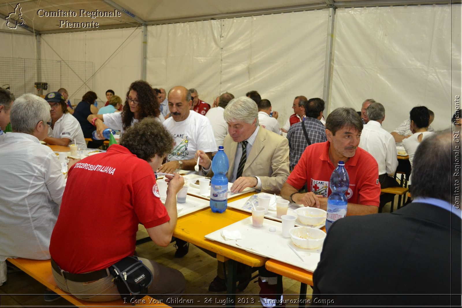 I Care Your Children - 24 Luglio 2013 - Inaugurazione Campo - Croce Rossa Italiana - Comitato Regionale del Piemonte