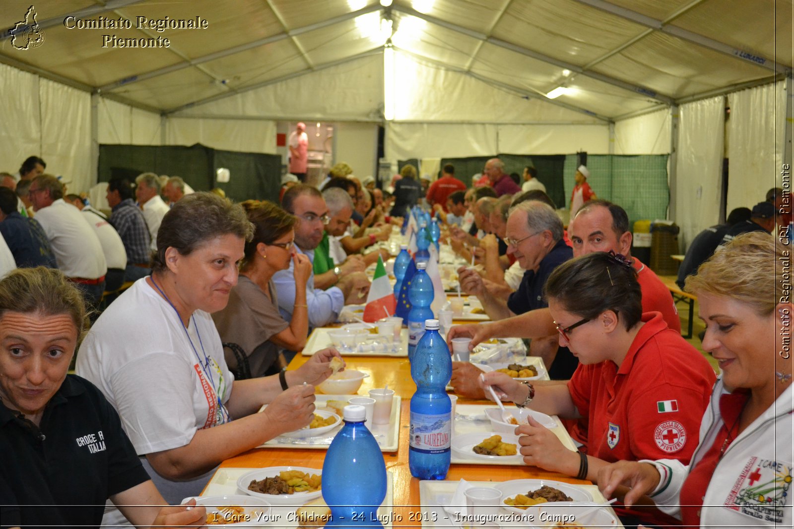 I Care Your Children - 24 Luglio 2013 - Inaugurazione Campo - Croce Rossa Italiana - Comitato Regionale del Piemonte