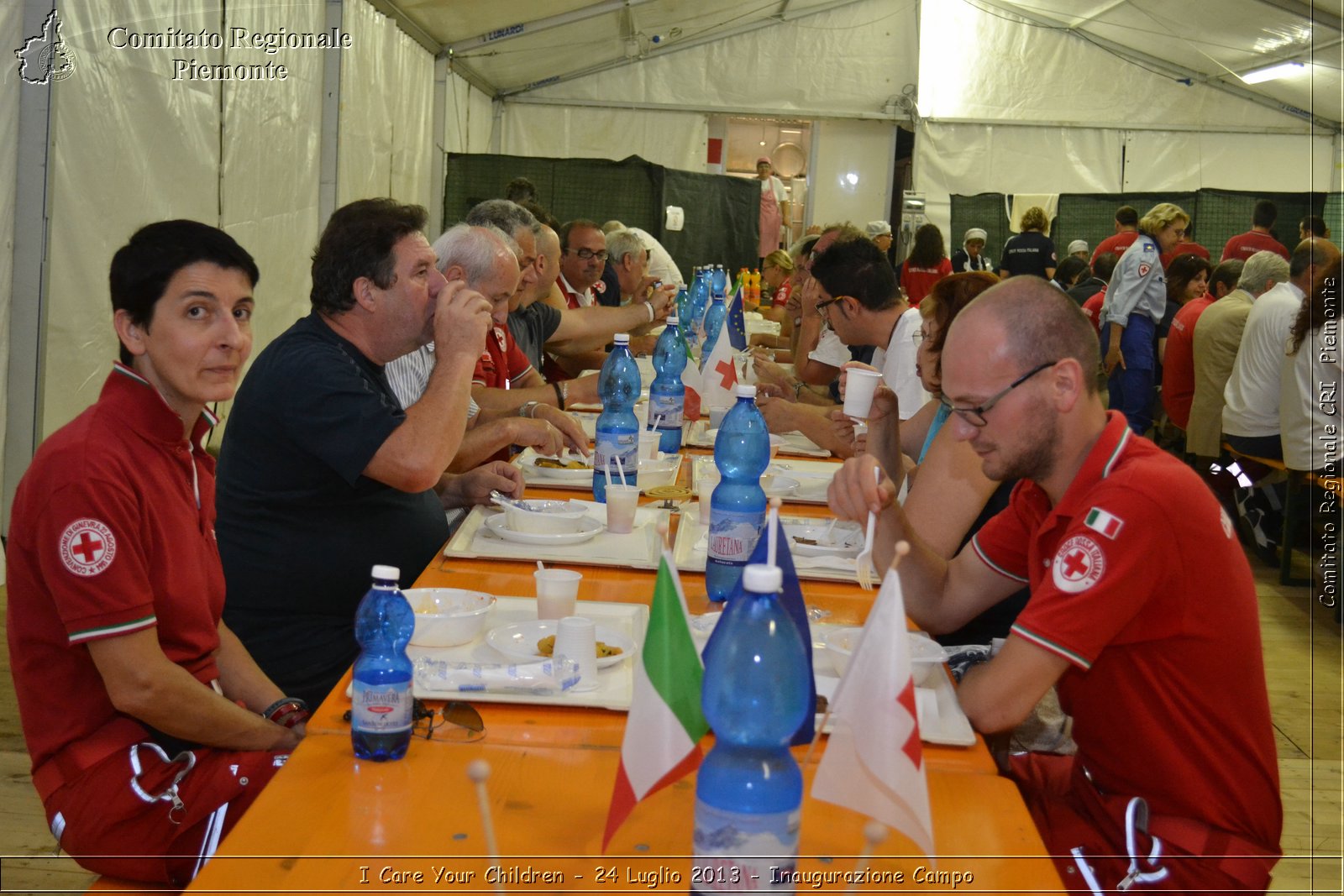 I Care Your Children - 24 Luglio 2013 - Inaugurazione Campo - Croce Rossa Italiana - Comitato Regionale del Piemonte