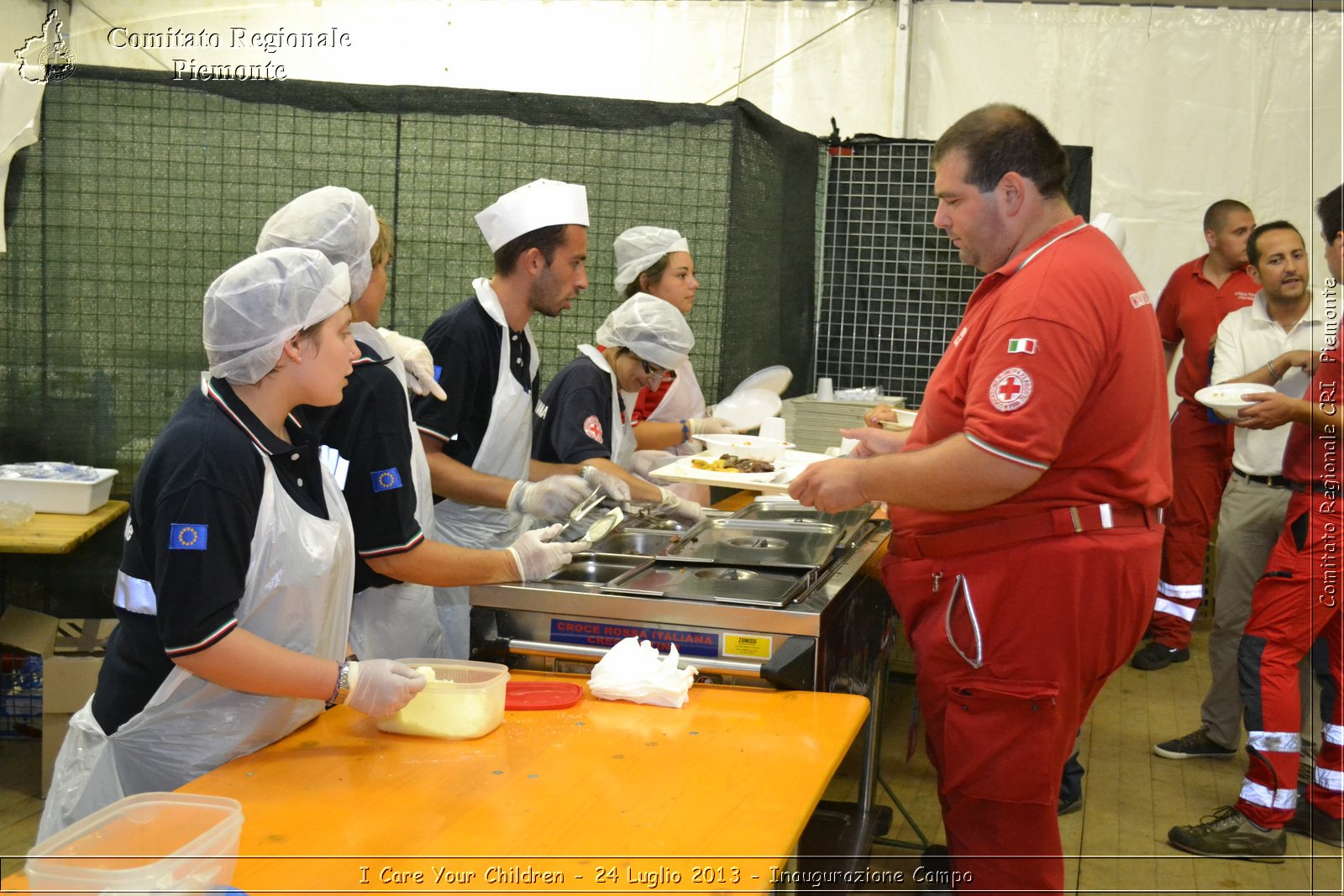 I Care Your Children - 24 Luglio 2013 - Inaugurazione Campo - Croce Rossa Italiana - Comitato Regionale del Piemonte