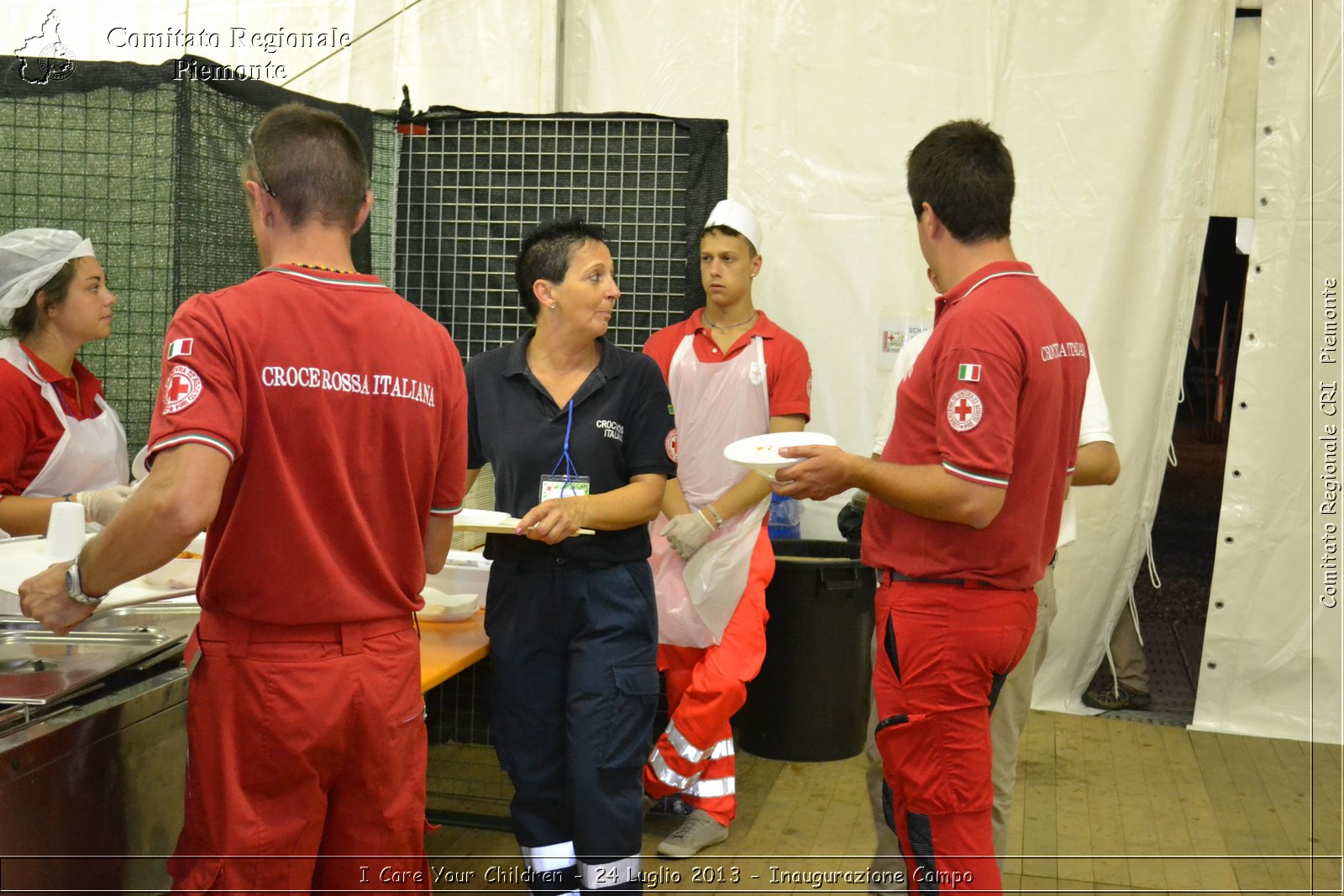 I Care Your Children - 24 Luglio 2013 - Inaugurazione Campo - Croce Rossa Italiana - Comitato Regionale del Piemonte