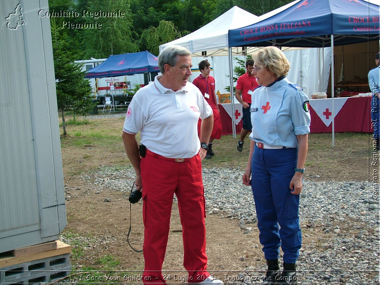 I Care Your Children - 24 Luglio 2013 - Inaugurazione Campo - Croce Rossa Italiana - Comitato Regionale del Piemonte