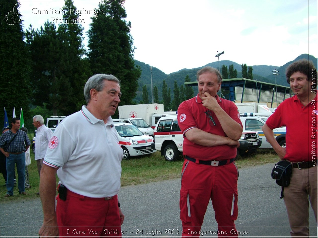 I Care Your Children - 24 Luglio 2013 - Inaugurazione Campo - Croce Rossa Italiana - Comitato Regionale del Piemonte