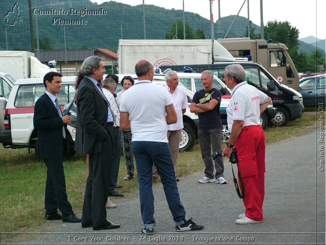 I Care Your Children - 24 Luglio 2013 - Inaugurazione Campo - Croce Rossa Italiana - Comitato Regionale del Piemonte