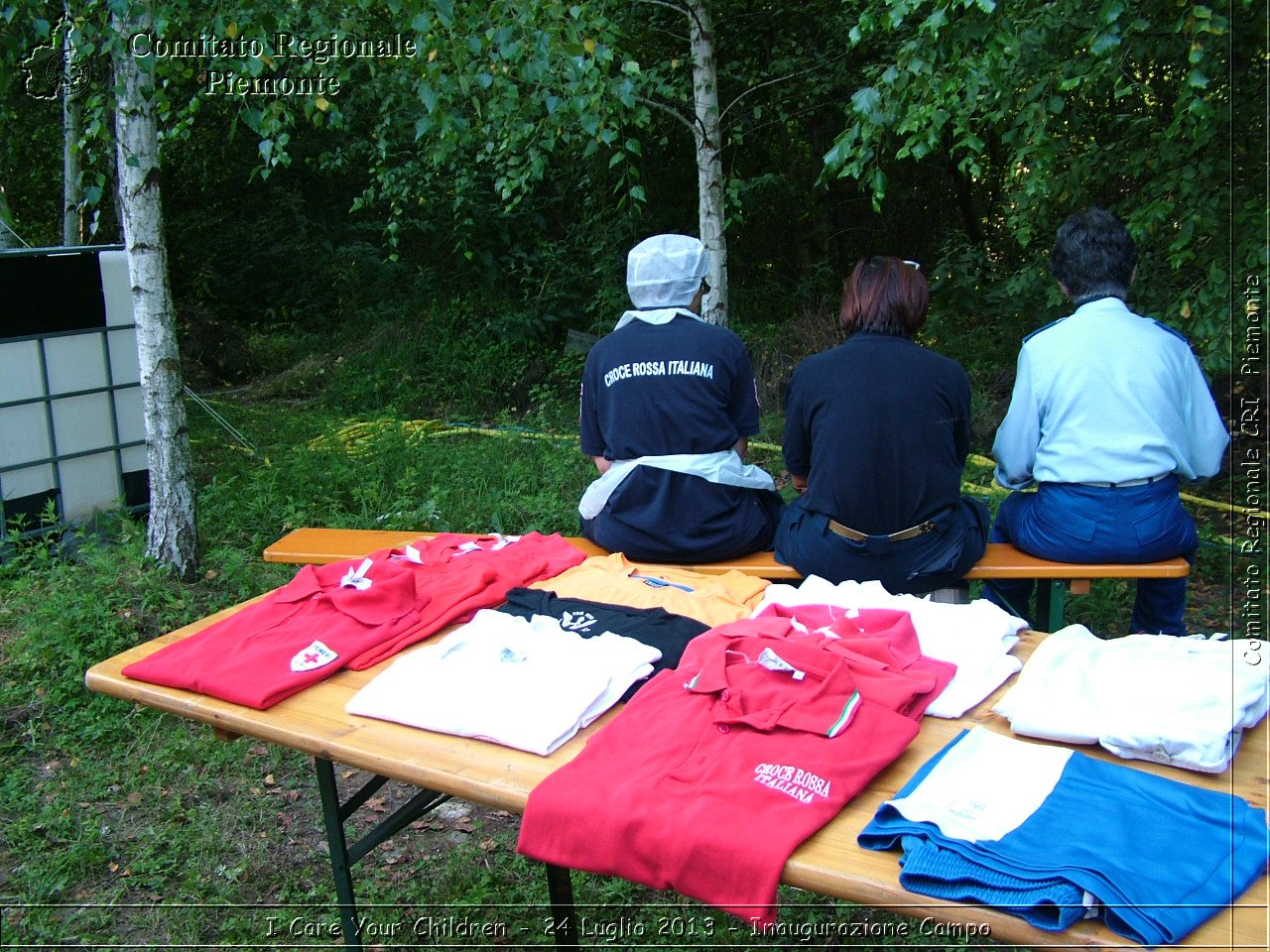 I Care Your Children - 24 Luglio 2013 - Inaugurazione Campo - Croce Rossa Italiana - Comitato Regionale del Piemonte