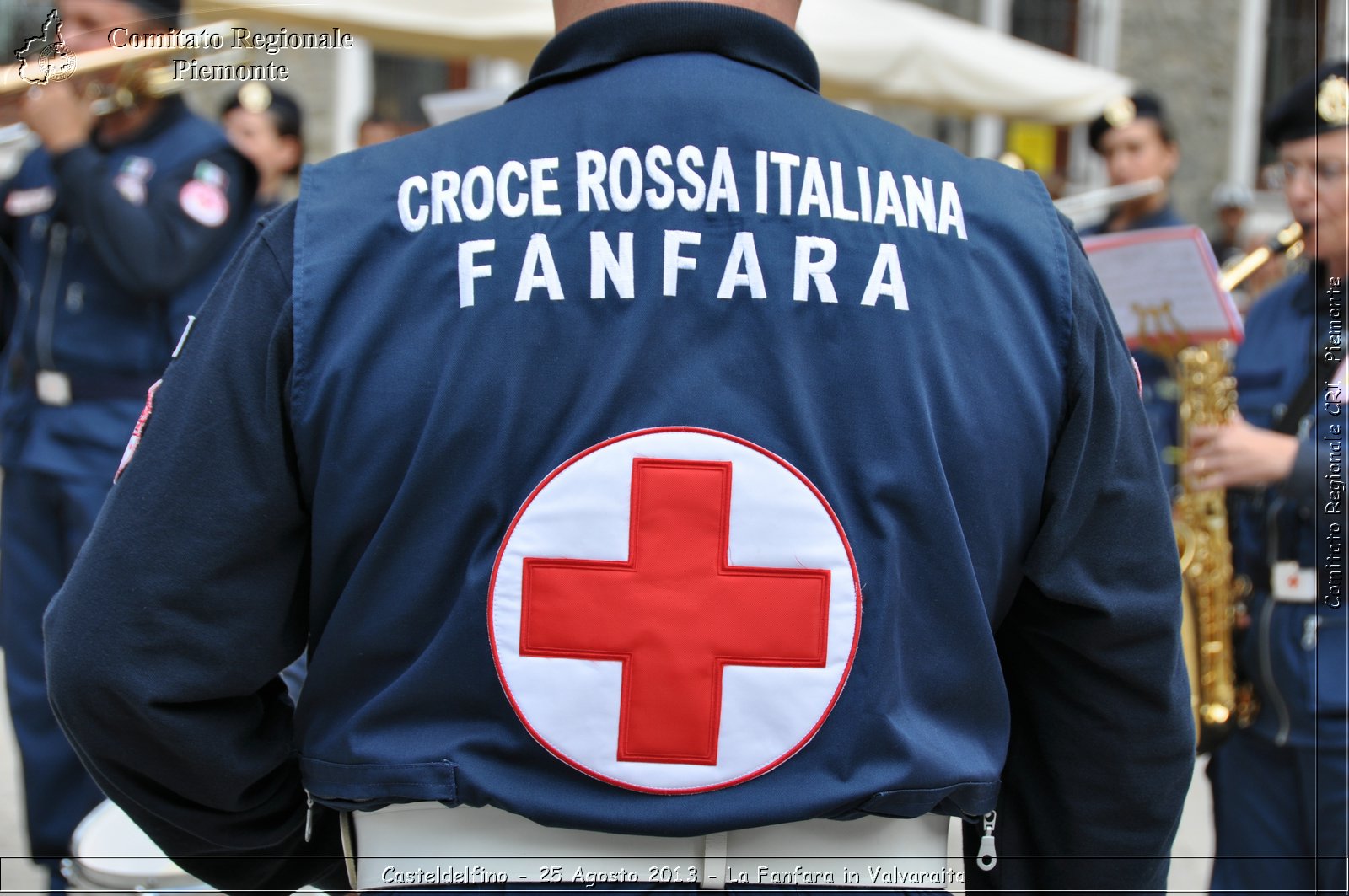Casteldelfino - 25 Agosto 2013 - La Fanfara in Valvaraita - Croce Rossa Italiana - Comitato Regionale del Piemonte