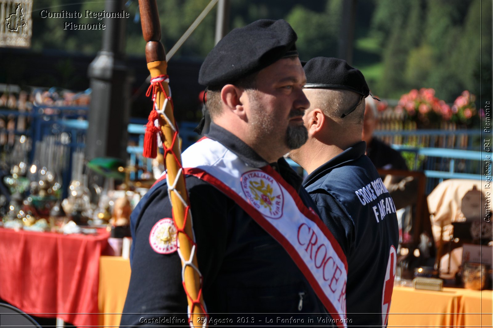 Casteldelfino - 25 Agosto 2013 - La Fanfara in Valvaraita - Croce Rossa Italiana - Comitato Regionale del Piemonte