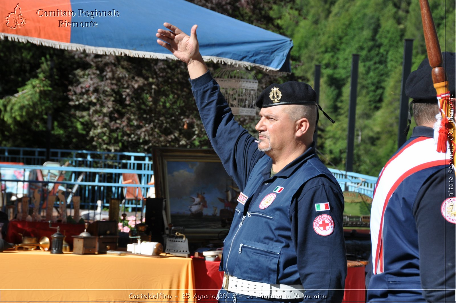 Casteldelfino - 25 Agosto 2013 - La Fanfara in Valvaraita - Croce Rossa Italiana - Comitato Regionale del Piemonte