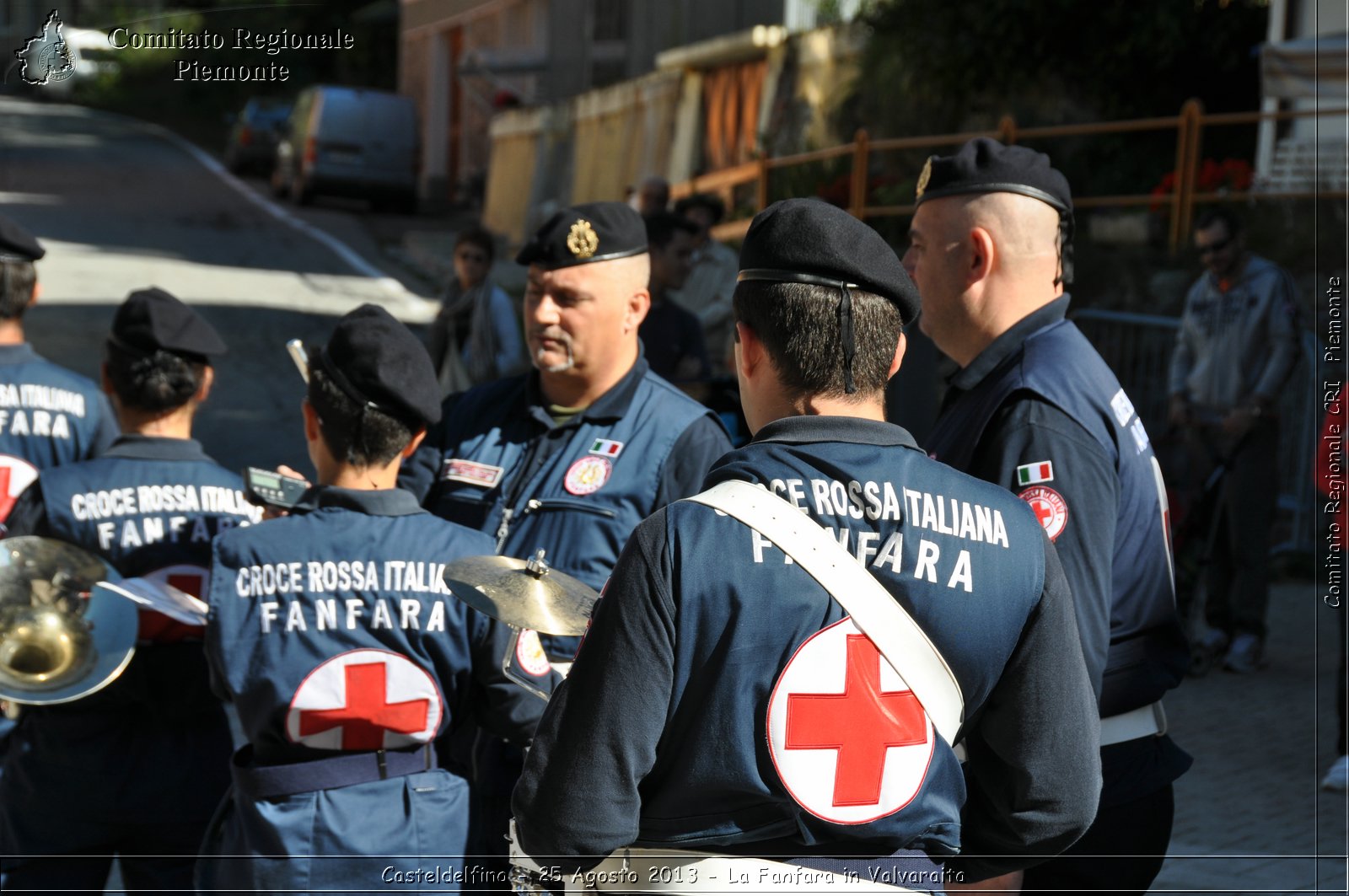 Casteldelfino - 25 Agosto 2013 - La Fanfara in Valvaraita - Croce Rossa Italiana - Comitato Regionale del Piemonte