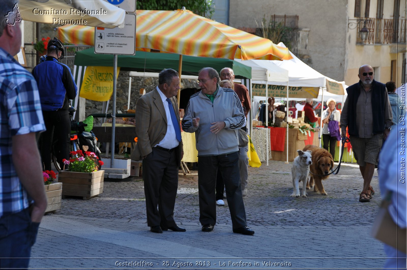 Casteldelfino - 25 Agosto 2013 - La Fanfara in Valvaraita - Croce Rossa Italiana - Comitato Regionale del Piemonte