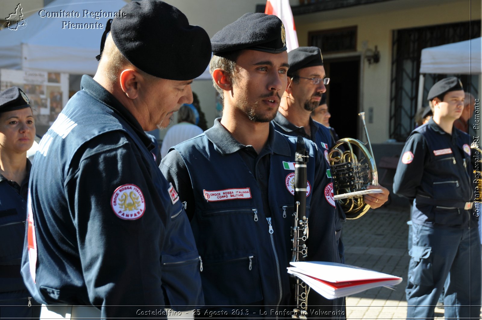 Casteldelfino - 25 Agosto 2013 - La Fanfara in Valvaraita - Croce Rossa Italiana - Comitato Regionale del Piemonte