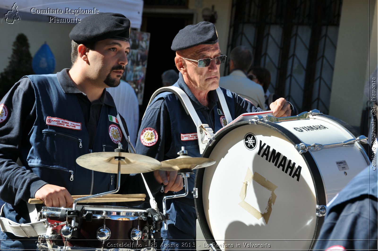 Casteldelfino - 25 Agosto 2013 - La Fanfara in Valvaraita - Croce Rossa Italiana - Comitato Regionale del Piemonte