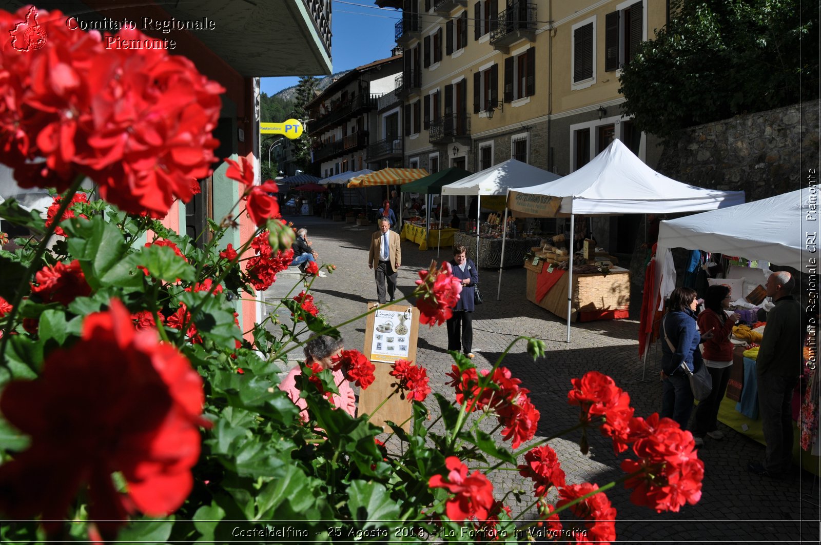 Casteldelfino - 25 Agosto 2013 - La Fanfara in Valvaraita - Croce Rossa Italiana - Comitato Regionale del Piemonte