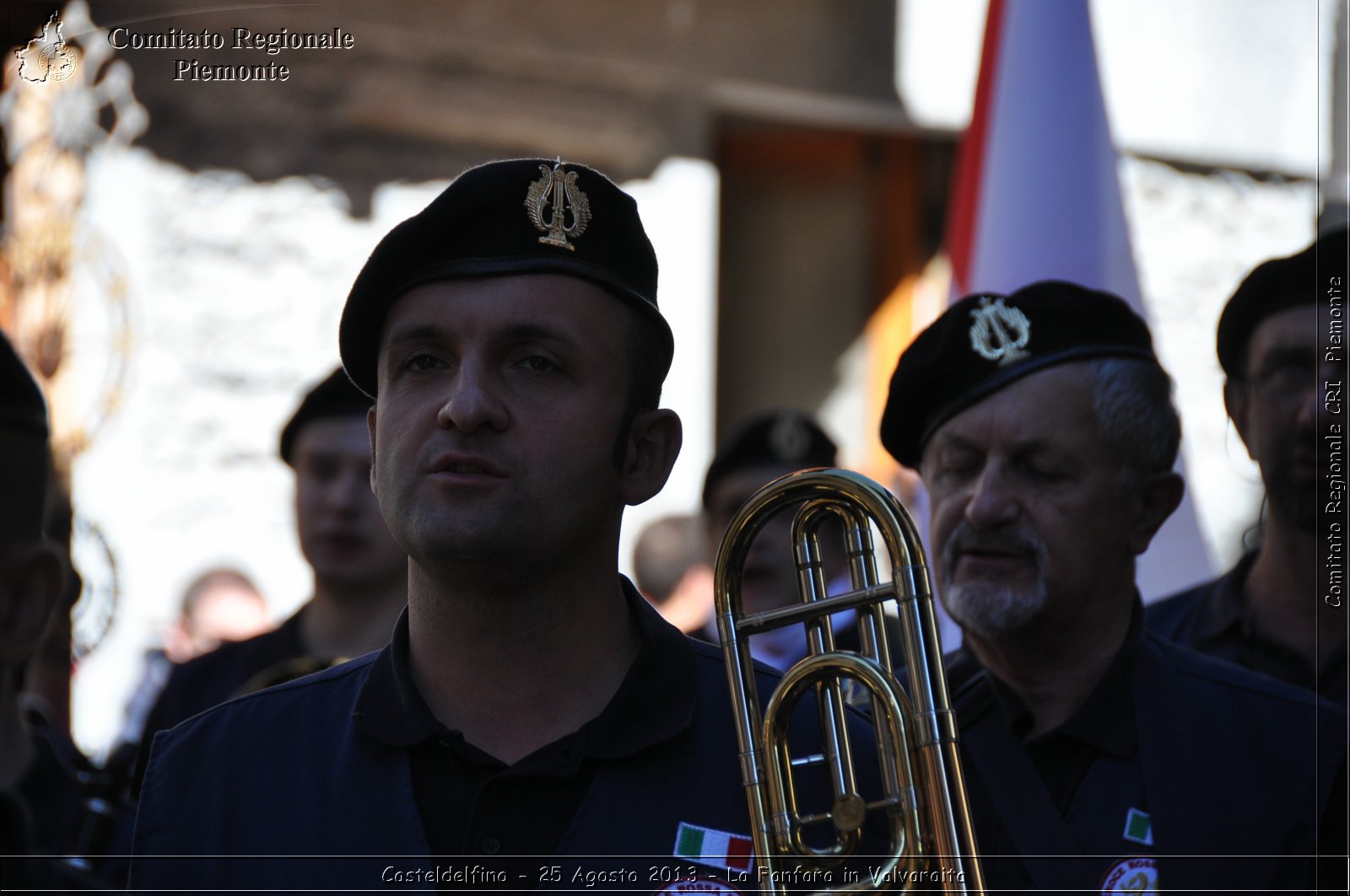 Casteldelfino - 25 Agosto 2013 - La Fanfara in Valvaraita - Croce Rossa Italiana - Comitato Regionale del Piemonte