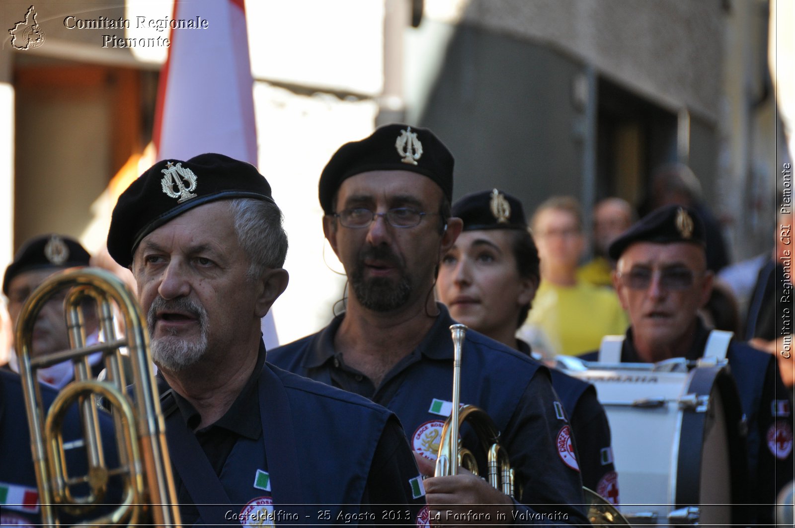 Casteldelfino - 25 Agosto 2013 - La Fanfara in Valvaraita - Croce Rossa Italiana - Comitato Regionale del Piemonte