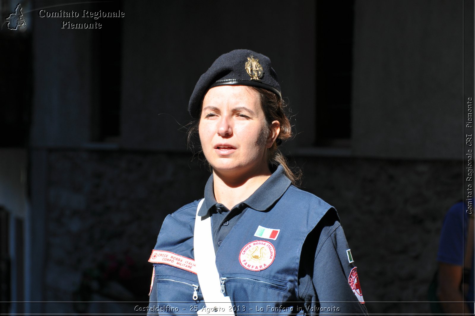 Casteldelfino - 25 Agosto 2013 - La Fanfara in Valvaraita - Croce Rossa Italiana - Comitato Regionale del Piemonte