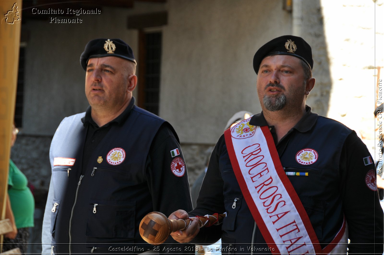 Casteldelfino - 25 Agosto 2013 - La Fanfara in Valvaraita - Croce Rossa Italiana - Comitato Regionale del Piemonte