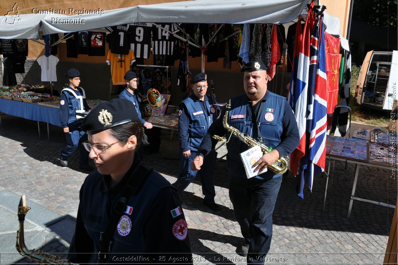 Casteldelfino - 25 Agosto 2013 - La Fanfara in Valvaraita - Croce Rossa Italiana - Comitato Regionale del Piemonte