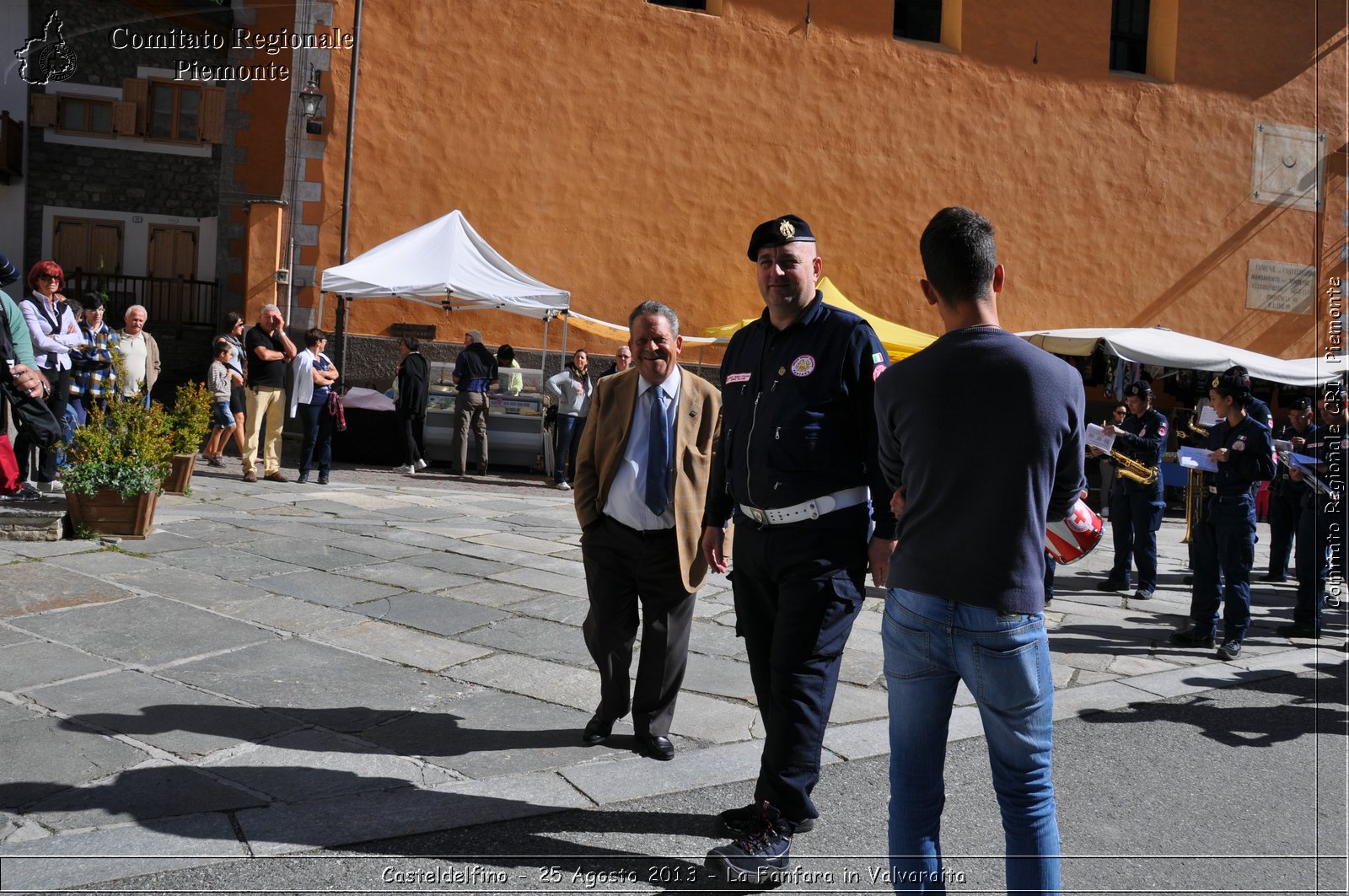 Casteldelfino - 25 Agosto 2013 - La Fanfara in Valvaraita - Croce Rossa Italiana - Comitato Regionale del Piemonte