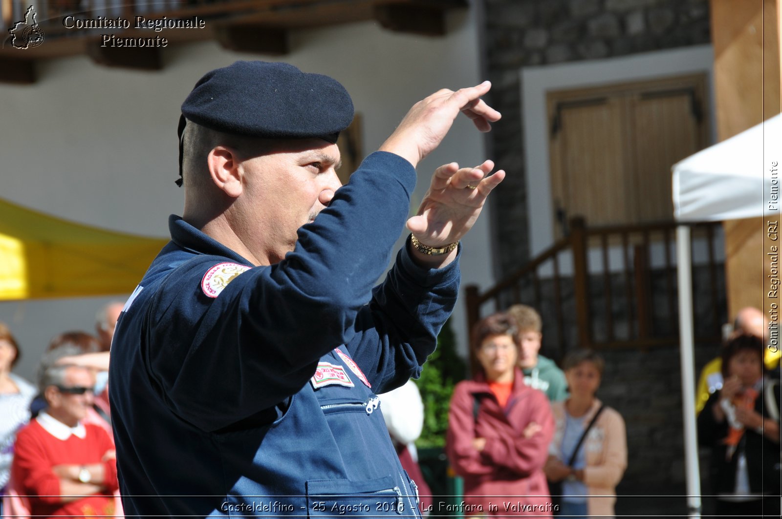 Casteldelfino - 25 Agosto 2013 - La Fanfara in Valvaraita - Croce Rossa Italiana - Comitato Regionale del Piemonte