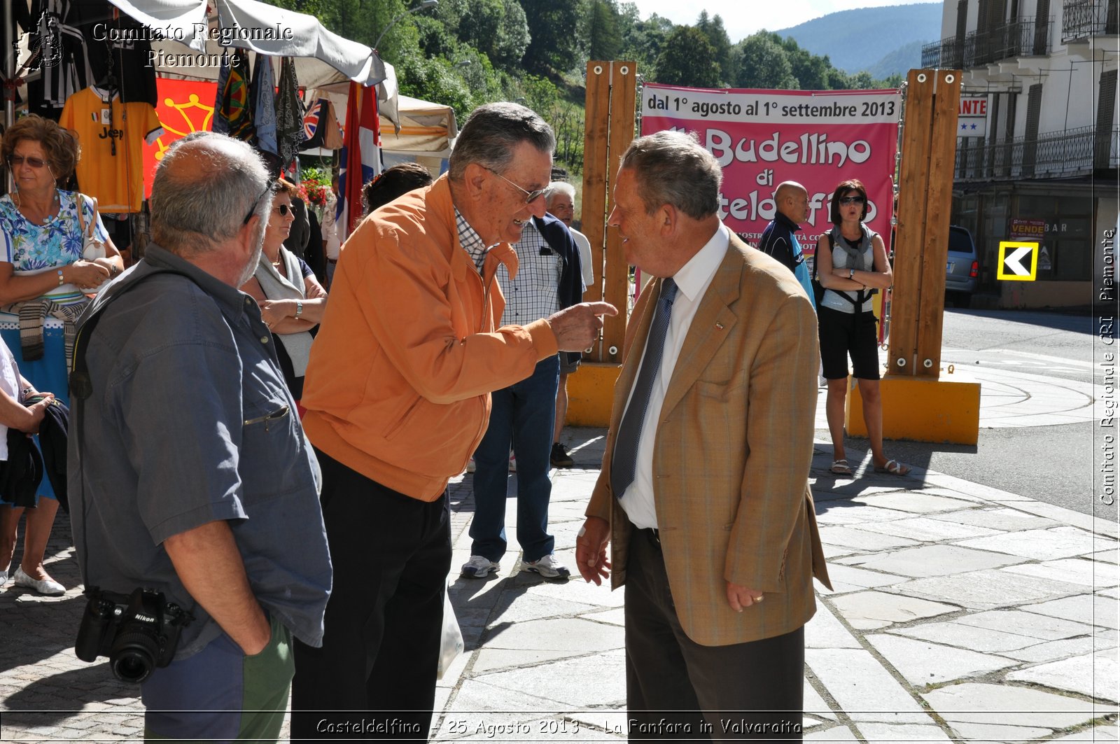 Casteldelfino - 25 Agosto 2013 - La Fanfara in Valvaraita - Croce Rossa Italiana - Comitato Regionale del Piemonte