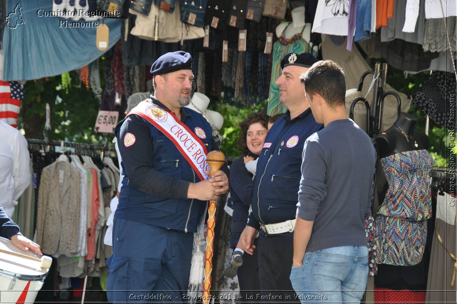 Casteldelfino - 25 Agosto 2013 - La Fanfara in Valvaraita - Croce Rossa Italiana - Comitato Regionale del Piemonte