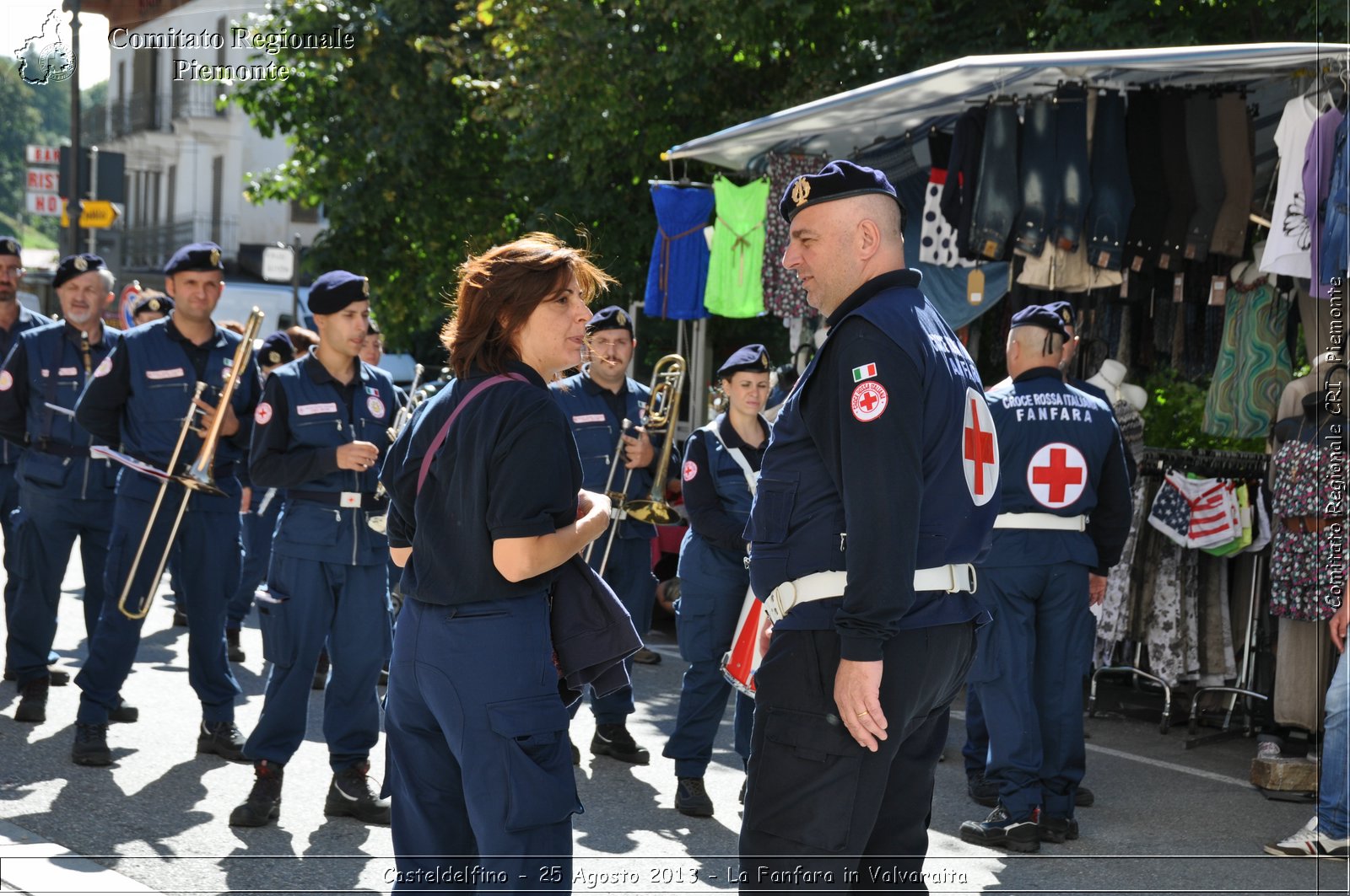 Casteldelfino - 25 Agosto 2013 - La Fanfara in Valvaraita - Croce Rossa Italiana - Comitato Regionale del Piemonte