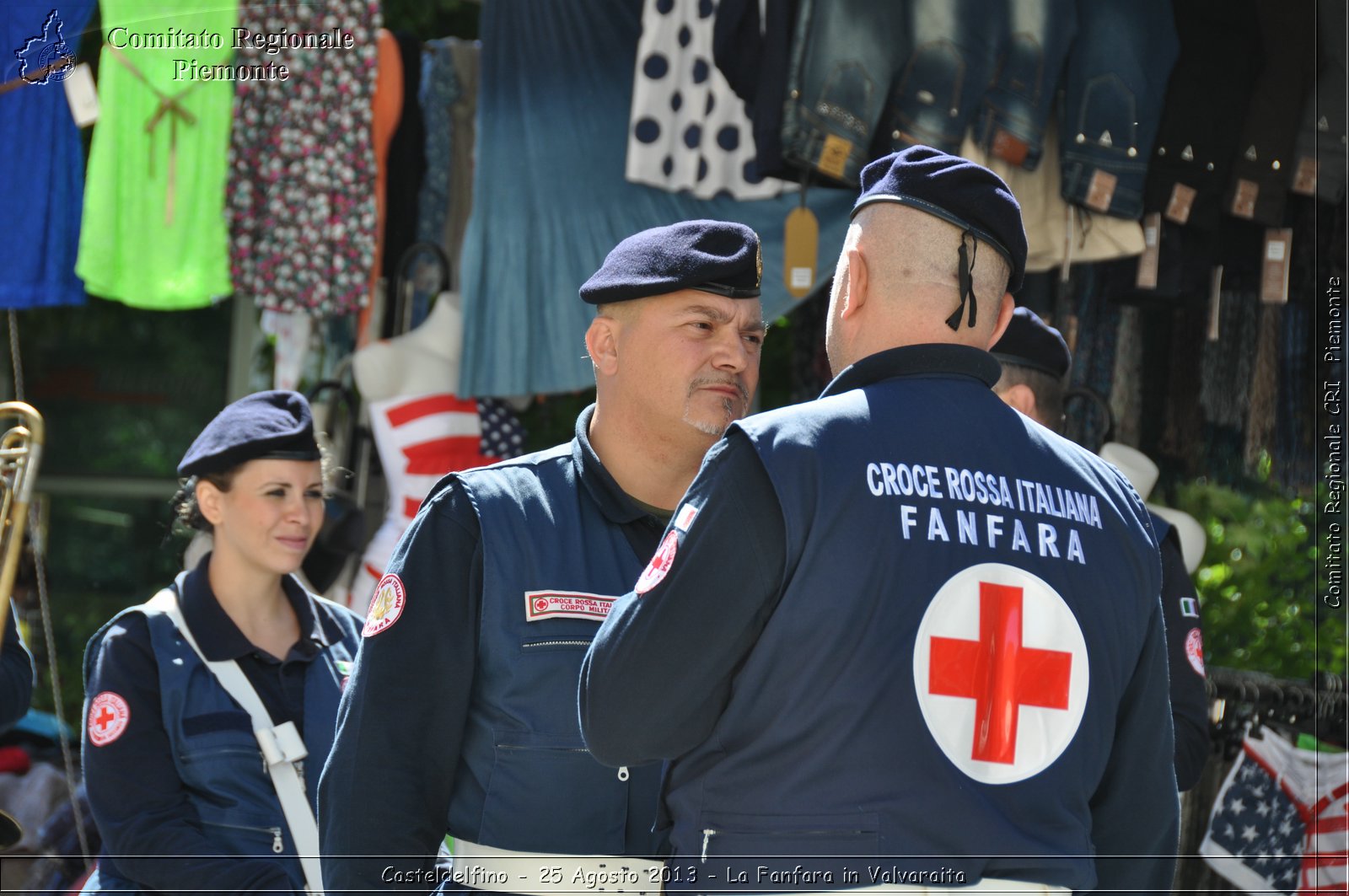 Casteldelfino - 25 Agosto 2013 - La Fanfara in Valvaraita - Croce Rossa Italiana - Comitato Regionale del Piemonte