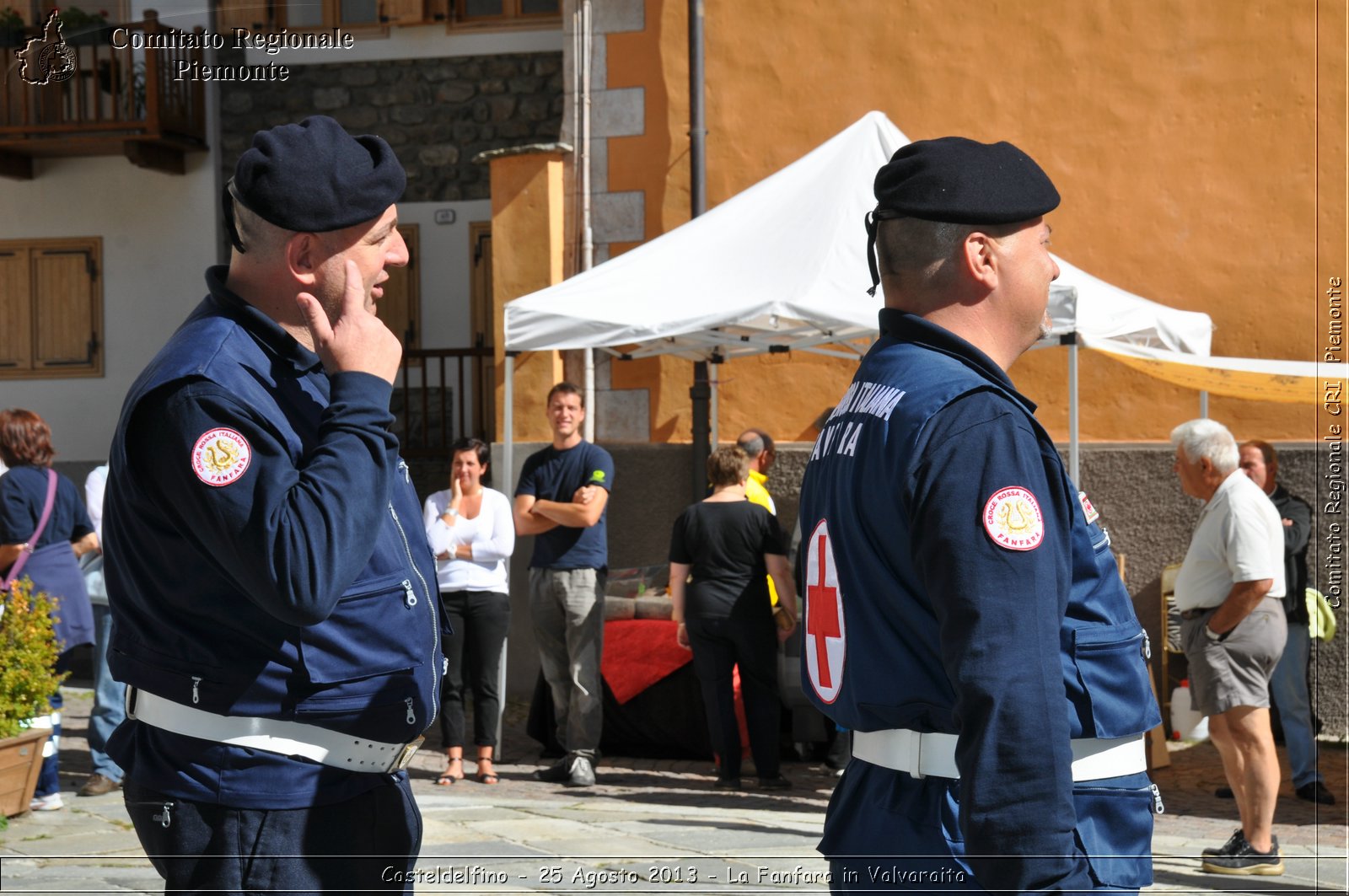 Casteldelfino - 25 Agosto 2013 - La Fanfara in Valvaraita - Croce Rossa Italiana - Comitato Regionale del Piemonte