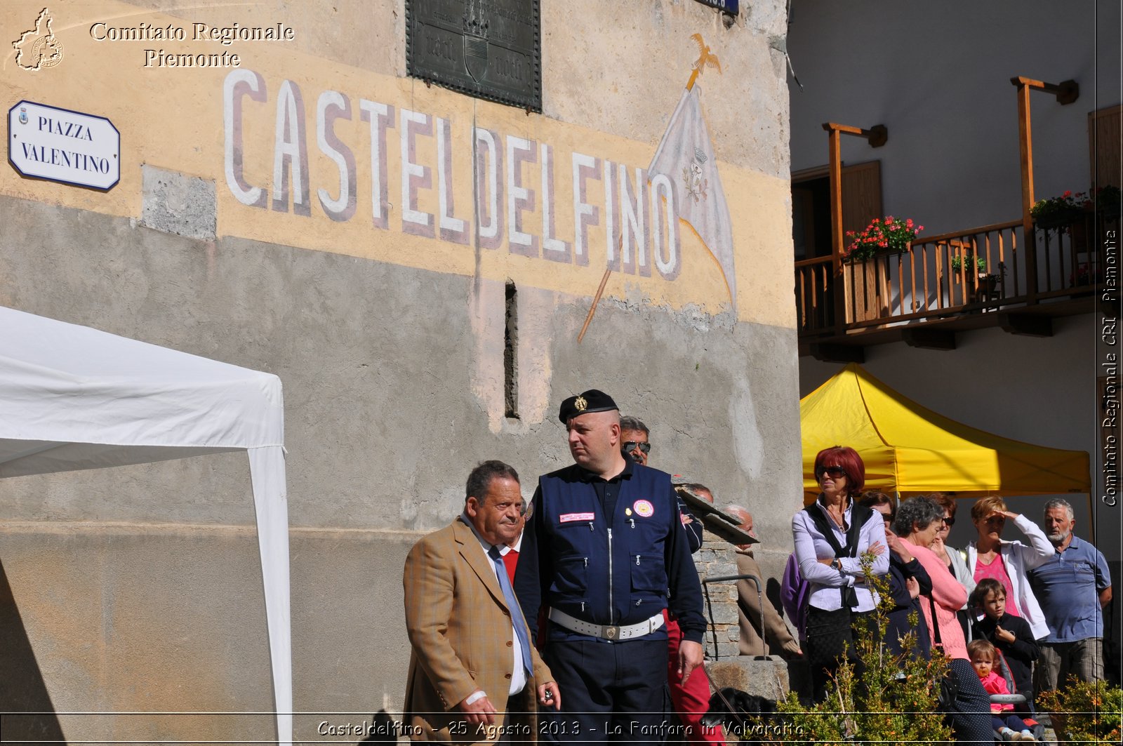 Casteldelfino - 25 Agosto 2013 - La Fanfara in Valvaraita - Croce Rossa Italiana - Comitato Regionale del Piemonte